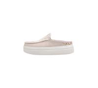 HEYDUDE - Wendy Espadrille Retro Palm - Chaussures pour Femme - Baskets avec Semelles Confortables - Style Mocassin, Pale Pink/White, 40