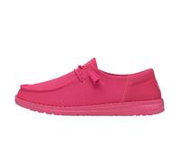 HEYDUDE - Wendy Funk Mono - Baskets pour Femme - Chaussons avec Semelles Confortables - Style Mocassin, Electric Pink, 37