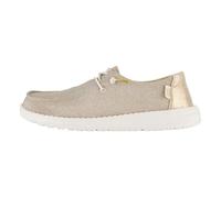 Baskets HEYDUDE Wendy Metallic Sparkle pour Femme 38 Or et bronze