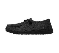 HEYDUDE Wendy Sox - Baskets pour Femme - Chaussons avec Semelles Confortables - Style Mocassin, Micro Total Black, 40