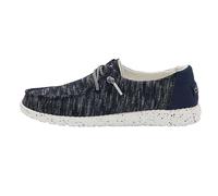 HEYDUDE Wendy Sox - Baskets pour Femme - Chaussons avec Semelles Confortables - Style Mocassin, Navy, 37