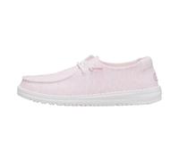 HEYDUDE - Wendy Stretch Jersey - - Chaussures pour Femme - Baskets avec Semelles Confortables et Tige en Jersey Mélangé - Élasthanne Amélioré, Confort Quotidien, Rose, 39