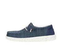 HEYDUDE Wendy Stretch Sox Femme - Baskets, Bleu - Pointure 38 - Toile Blue 38