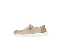 HEYDUDE Baskets Wendy Stretch Sox – Mocassin, semelles confortables, Femme, Walnut 38