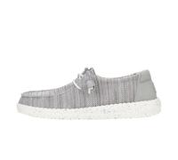 HEYDUDE Wendy Stretch Sox, Baskets pour Femme | Dessus en maille extensible avec talon textile et doublure imprimée, lacets élastiques et semelle en mousse