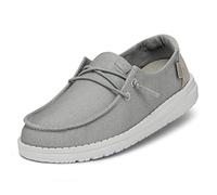 HEYDUDE Wendy Youth Glitter MOC Toe Shoes pour Fille, Quartz fumé, 32 EU