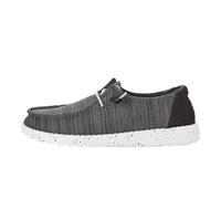 HEYDUDE Women Wendy Sport Mesh Black Casual Moccasin 40 EU