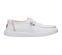HeyDude - Women's Wendy Chambray Grid - Baskets - EU 38 - snow white