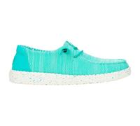 HEYDUDE - Wendy Stretch Sox - Baskets pour Femme - Chaussons avec Semelles Confortables - Style Mocassin, Ceramic Blue, 38