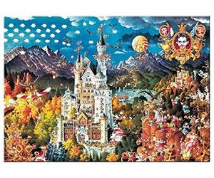 Heye - 29700 - Puzzle Classique - Bavaria - 2000 Pièces