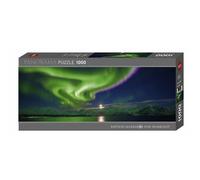 Heye 298579 Polar Light, puzzle panoramique de 1000 pièces, argenté