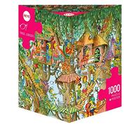 Heye Arbre Lodges Puzzle Argenté