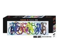 Heye Bike Art, Colourful Row 1000 Piece Panoramic Jigsaw Puzzle G