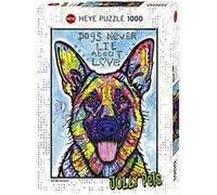 Heye Dogs Never Lie 1000 Piece Dean Russo Jigsaw Puzzle G