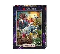 Heye Verlag Puzzle Elephantaisy Fantasy 1000 pièces Argenté 50 x 70 cm