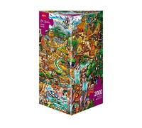 Heye Verlag – Puzzle Exotic Safari Argenté
