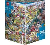Heye Puzzle GO Camping – 2000 pièces – Athesia Verlag