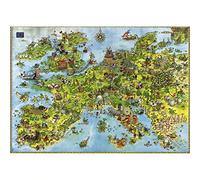 Heye - Heye-08854 - Puzzle Classique - United Dragons Of Europe - Degano - 4000 Pièces