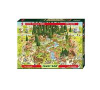 Heye - Heye-29638 - Puzzle Classique - Black Forest Habitat - 1000 Pièces