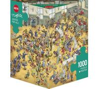 Heye Justice for All Puzzle Turquoise Vert