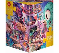 Heye Verlag Puzzle 2000 pièces Regarde, un Phare (Kilger) Triangulaire