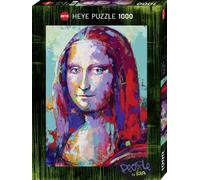 Heye Mona Lisa Puzzle 1000 pièces Argenté