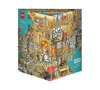Heye Music Maniac Adolfsson Puzzle 1000 pièces Argenté