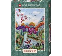 Heye Plante Paradise Exotic Garden Puzzle 500 pièces Argenté