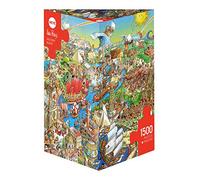 Heye- Puzzle 1500 pcs BTE Trian, 29890, Multicolore