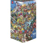 Heye Puzzle 2000 pièces - GO Camping