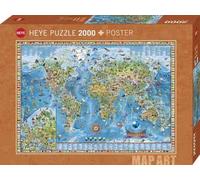 Heye- Puzzle Amazing World 2000 Pièces, 29846