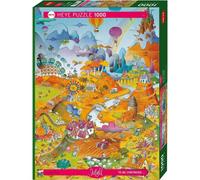HEYE Puzzle Cartoon Classics : Idylle dans les champs 1000 pièces