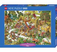 Puzzle 1000 pièces : Cartoon Classics : Drôle de ferme Heye G