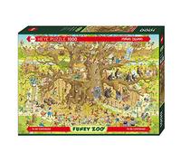 Heye- Puzzle Monkey Habitat 1000 Pièces, 29833