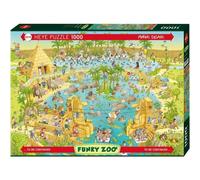 Heye - Puzzle standard 1000 pièces - Degano Zoo Nile Habitat