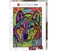 (HY29809) - Heye Puzzles - 1000 pc Wolf's Soul