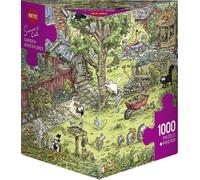 Heye Simon's Cat, Tofield Puzzle 1000 pièces Chat, Jaune