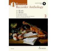 Heyens: Baroque Recorder Anthology, Volume 3 21 Works for Treble Recorder with Piano Book with Online Material