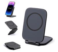 Heyhaho Ultra-Thin 270° Foldable Magnetic Car Phone Mount, Ultra-Slim Shockproof Magnetic Phone Holder, Adjustable Super-Thin Phone Holder for Cars, Gym, Desk