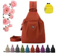 Heyhaho Waterproof 2-Way Commuter Bag, 2026 Premium 3 in 1 Anti-Theft Travel Tote Bag, Anti-Theft Chest Bag Crossbody (Orange)