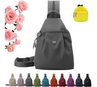 Heyhaho Waterproof 2-Way Commuter Bag, 2026 Premium 3 in 1 Anti-Theft Travel Tote Bag, Anti-Theft Chest Bag Crossbody (Gray)