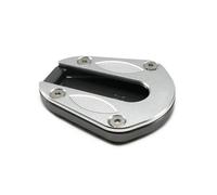 HEYHELLNIN Pour Benelli TRK502 TRK 502X 2017-2019 Béquille De Moto Pied Latérale Rallonge Plaque Support Latérale du pied de béquille(Titanium)