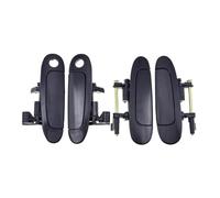 HEYHELLNIN Pour Toyota Pour Echo Pour Yaris 1999-2005 Poignée Porte Extérieure Avant Arrière Gauche Droite 6922052010 69240-52010 69230-52010 Poignée porte extérieure gauche droite(1 set 4Pcs)