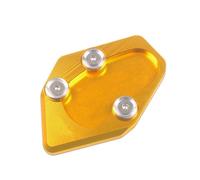 HEYHELLNIN Pour YAMAHA T-MAX530 2015 2016 Béquille De Moto Pied Latérale Rallonge Plaque Support Agrandir Latérale du pied de béquille(C)