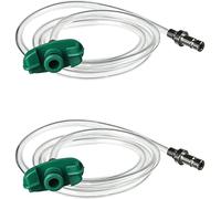 Heyiarbeit Lot de 2 seringues pour tube à air 5 cc