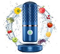 Heyjar Nettoyeur de Fruits et Légumes, Purificateur d'Aliments sans Fil Portable, Machine à Laver avec Technologie de Purification d'Ions Oh pour Nettoyer Fruits, Légumes, Riz, Vaisselle