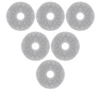 Heykewi 6 Chiffons pour iRobot Roomba Plus 405 Combo /505 Combo, pour Dreame X40 Ultra Complete/L20 Ultra/ L10s Pro Ultra Heat/ X40 Master/ L40 Ultra/ L10s Ultra Gen 2 / Mova P50 Pro Ultra Accessoires
