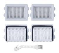 Heykewi Filtre HEPA pour Roborock Flexi/Flexi Lite/Flexi Pro Aspirateur Accessoires de rechange (4 Filtre HEPA + 1 Brosse de nettoyage)
