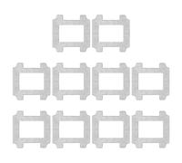 Heykewi Lot de 10 chiffons de nettoyage de rechange pour robot nettoyeur de vitres Ecovacs Winbot W2S / W2S Omni, chiffons de rechange, chiffons de nettoyage, lingettes pour Ecovacs Winbot W2S