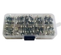 HeyNana- 200 fusibles en verre rapides (5 x 20 mm), fusibles 0,5 A 1A 2A 3A 4A 5A 8A 10A 15A 20A. 20 unités par valeur
